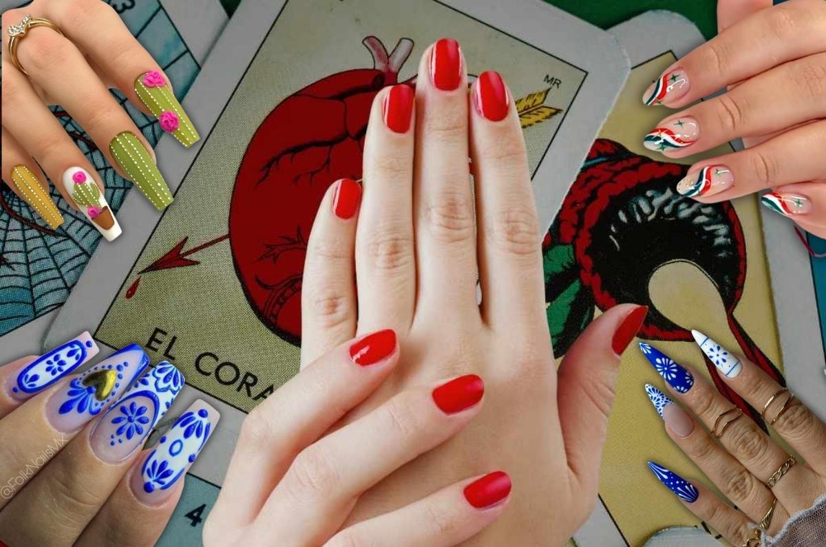 Diseños de uñas patrias para celebrar este 15 de septiembre