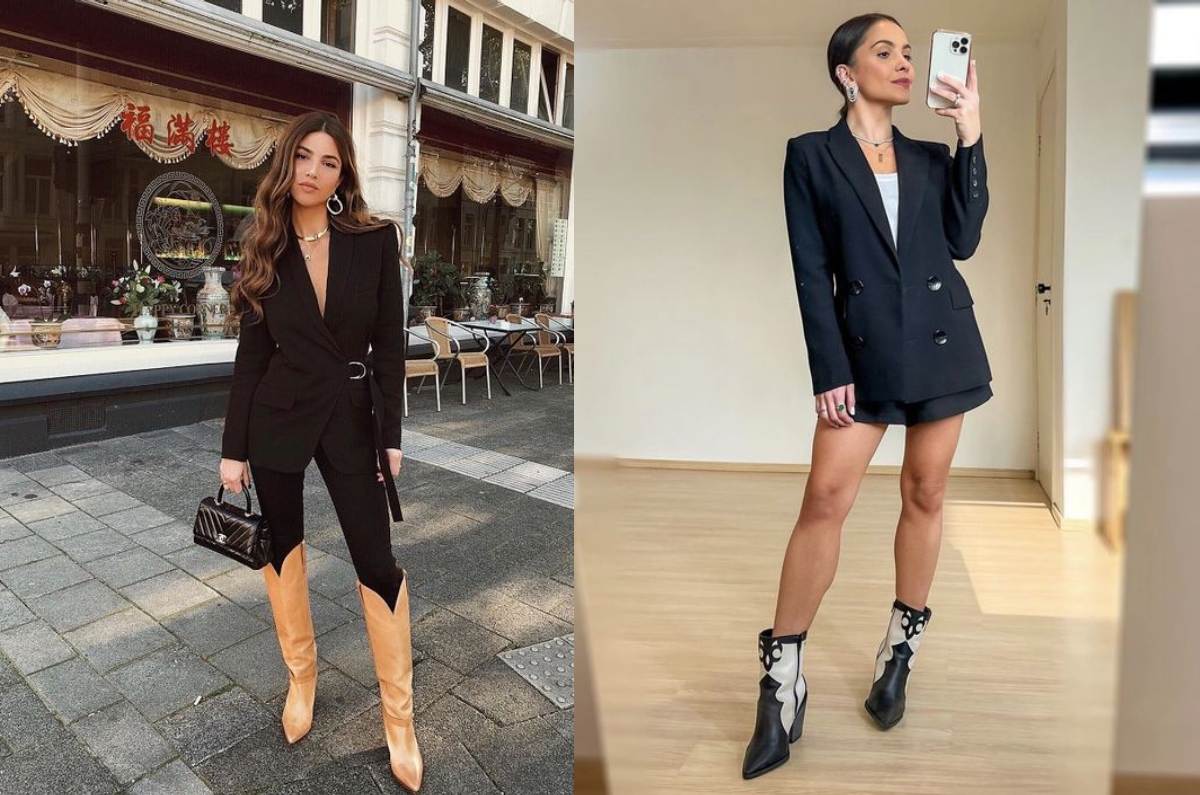 Cómo combinar botas vaqueras con distintos outfits, checa estas ideas