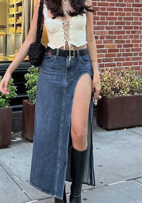 corset con falda