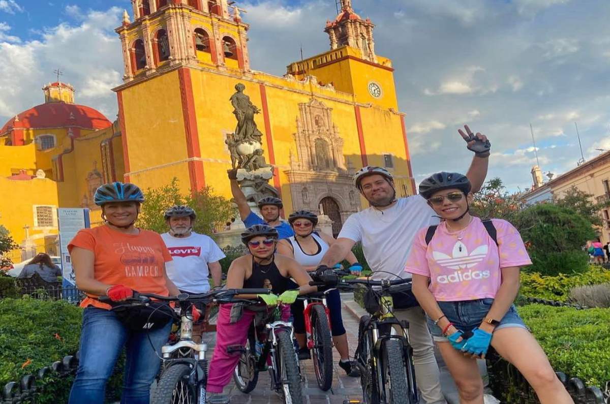 tour en bici en Guanajuato