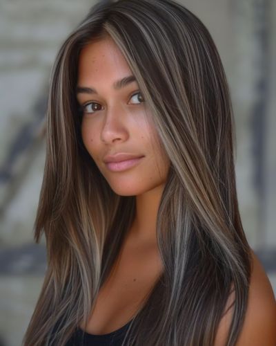 Mechas, babylight o rayitos con tonos cremosos