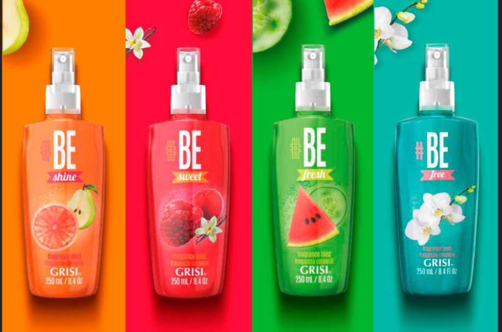 BE Grisi Fragance Mist: los aromas que expresan lo mejor de ti