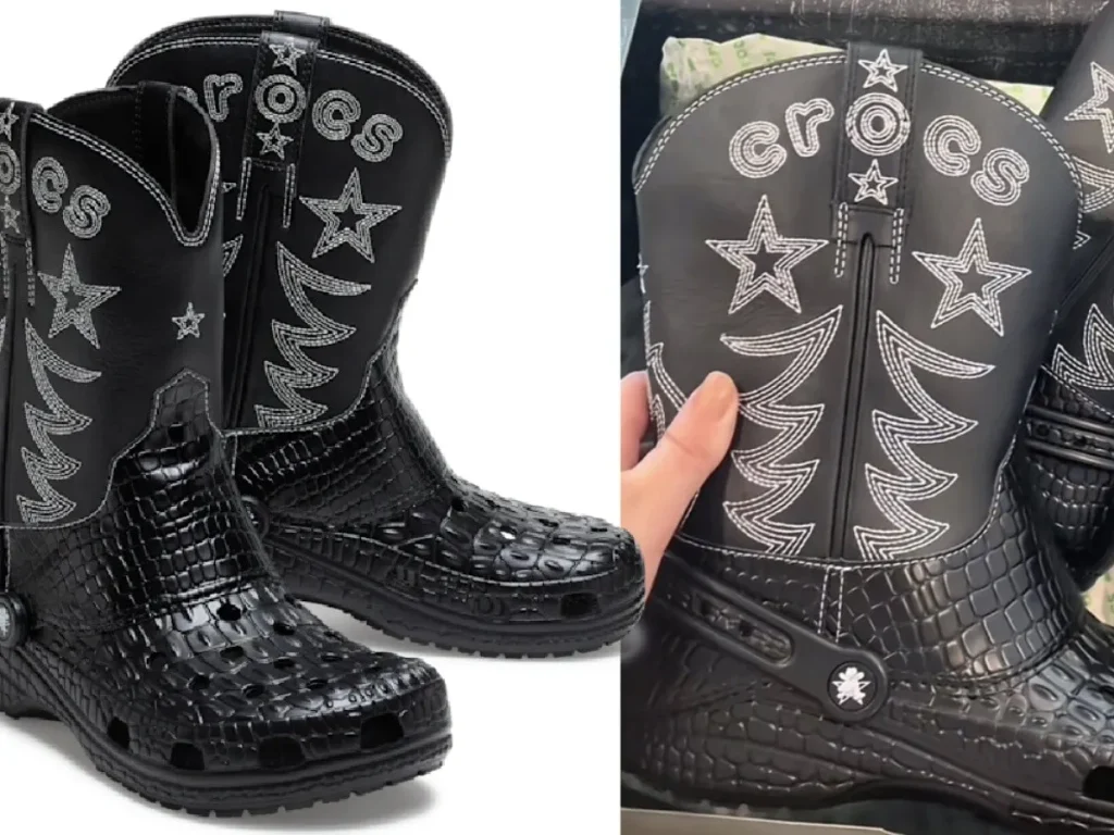 Lanzan Crocs botas vaqueras; no es broma 0