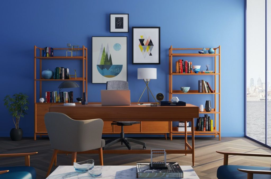 Kallax para crear espacio de almacenaje en el escritorio  Home office  design, Home office decor, Home office organization