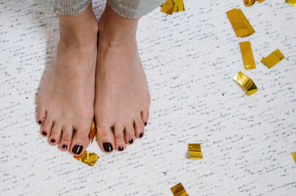Pedicure elegante