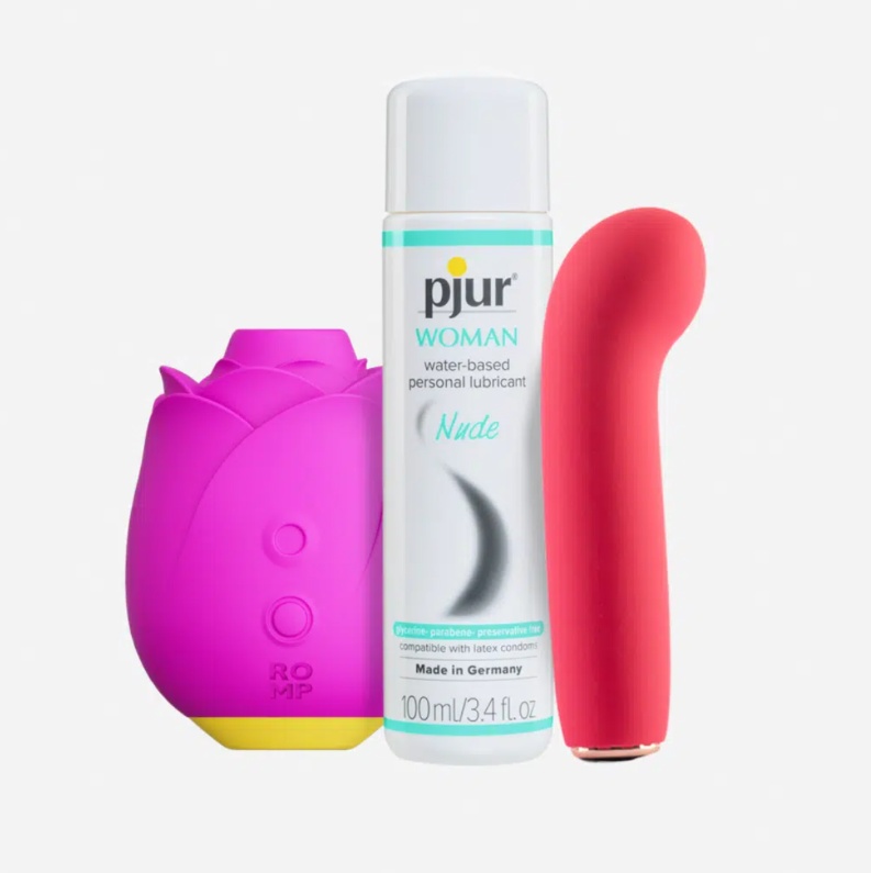 vibrador con lubricante