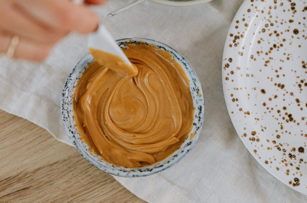 dips de crema de cacahuate