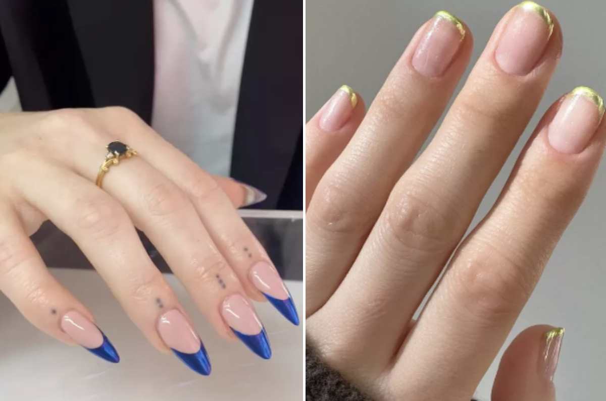 10 diseños diferentes para llevar un clásico manicure francés