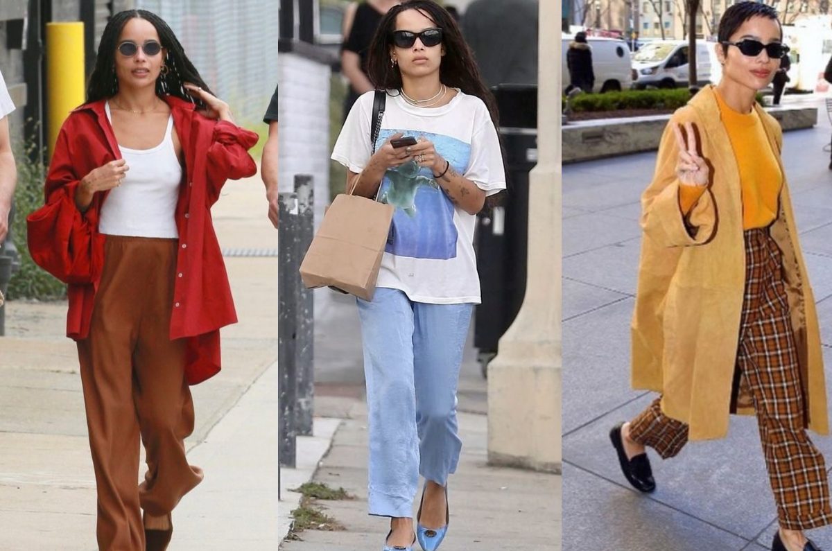 Copia los 7 mejores looks de Zoë Kravitz con la ropa de tu clóset