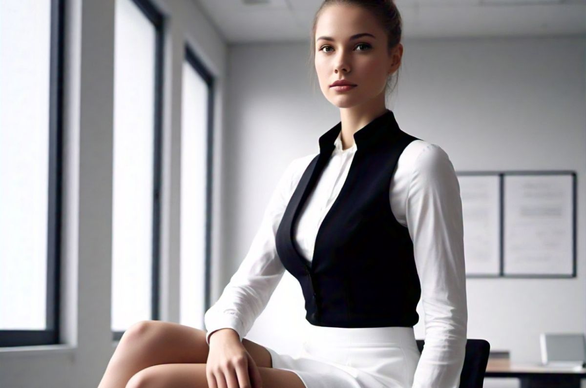 7 outfits con chaleco perfectos para ir a la oficina