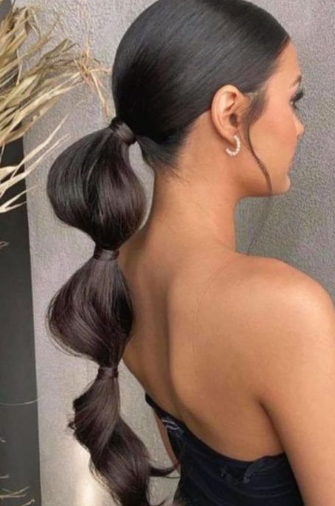 peinado para cabello largo