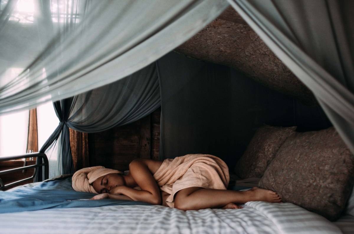 Ritual para poder dormir como un bebé toda la noche