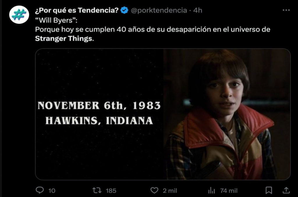 6 de noviembre: La misteriosa fecha en que se celebra el Día de Stranger Things 0