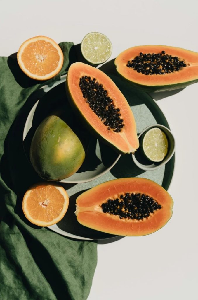 frutas papaya