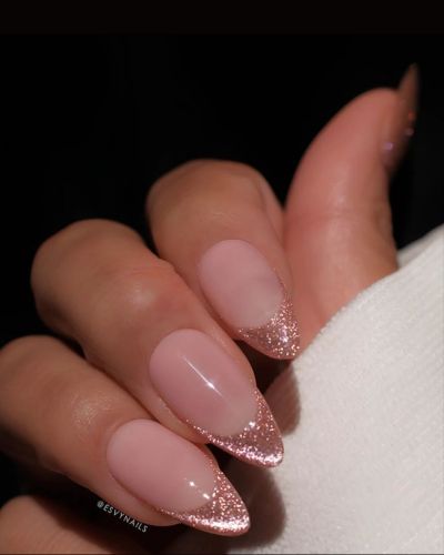 Estilo francés con brillos