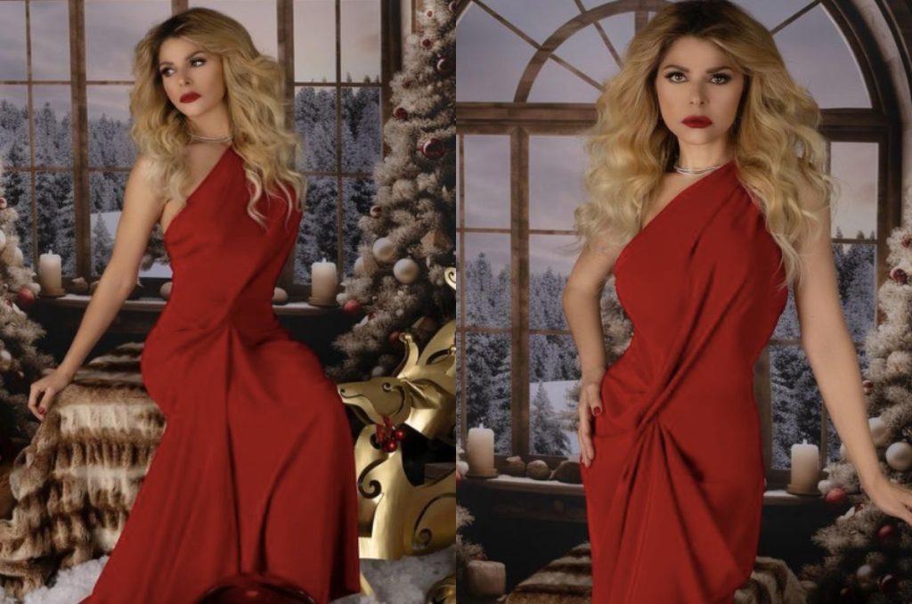 Itatí Cantoral y su espectacular vestido rojo que querrás copiar para Año Nuevo 0