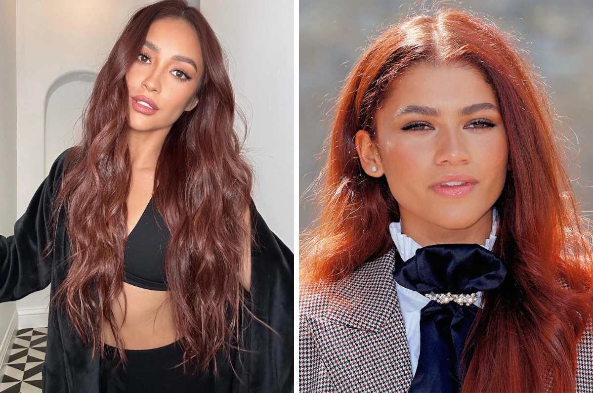 Cómo elegir un tinte rojo si eres de piel morena