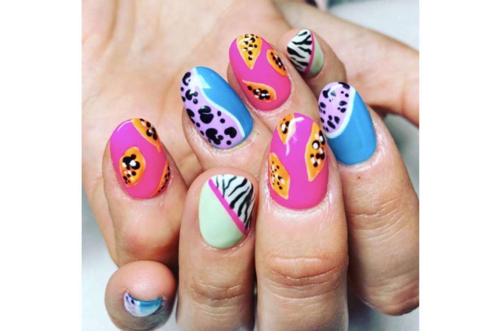 10 diseños de uñas animal print actualizadas 1