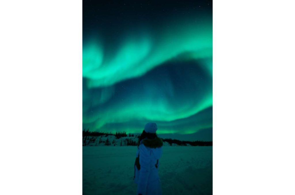 viajar sola para ver auroras boreales