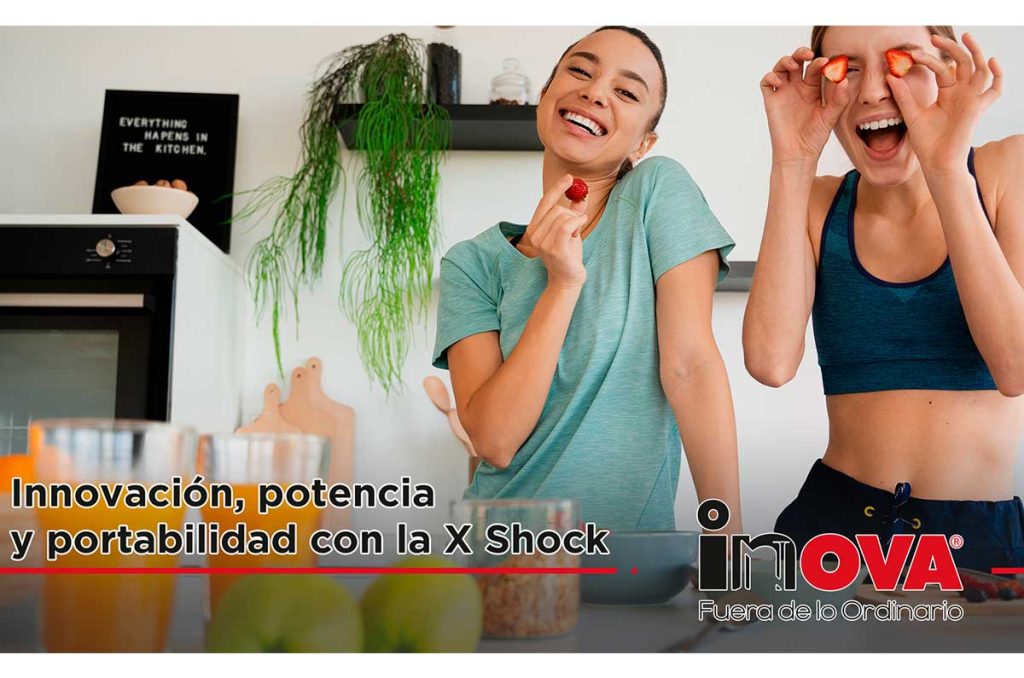 Innovación, potencia y portabilidad con la X Shock