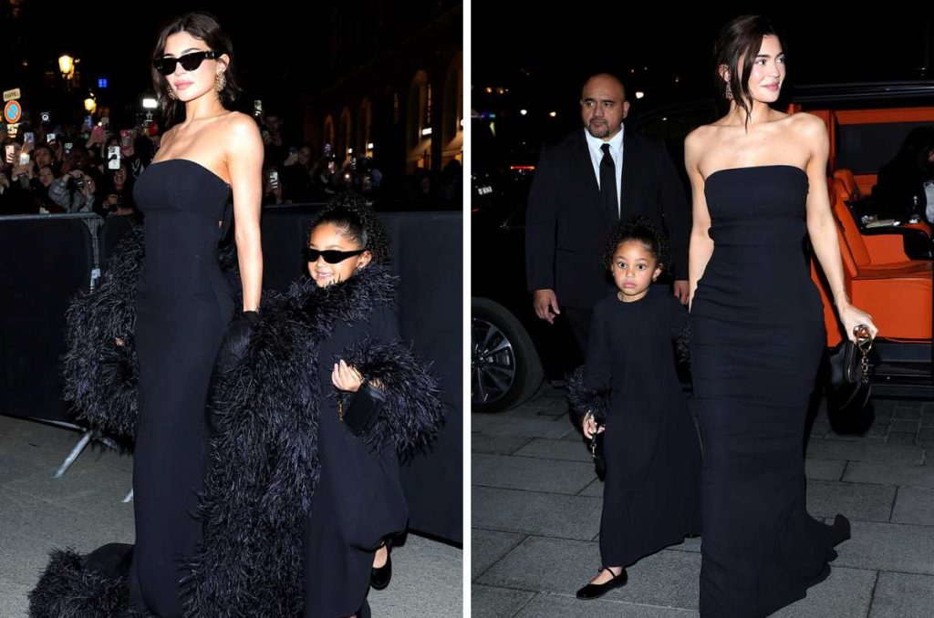Kylie Jenner y Stormi lucen outfit idéntico al estilo “mamá e hija” 1