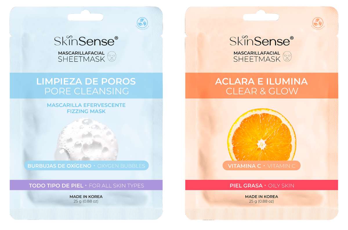 Mascarillas faciales Skin Sense 