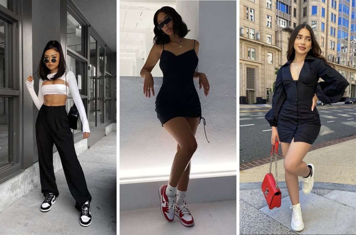 Outfits sexys que puedes combinar con tenis