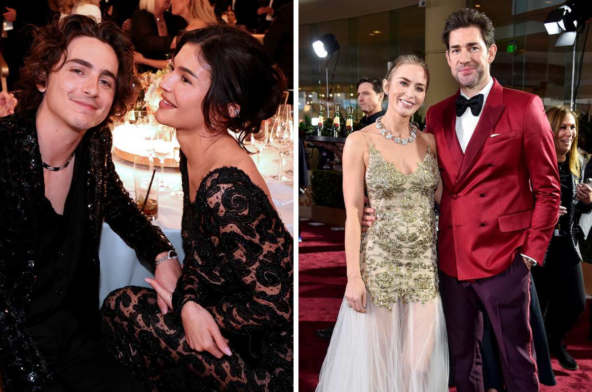 Las parejas más lindas de los Golden Globes