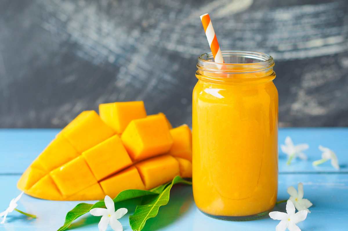Receta de smoothie de mango para levantar defensas