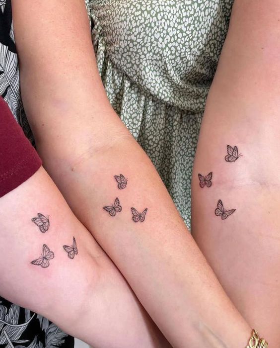 Tatuajes de mariposas pequeñas con un gran significado 3