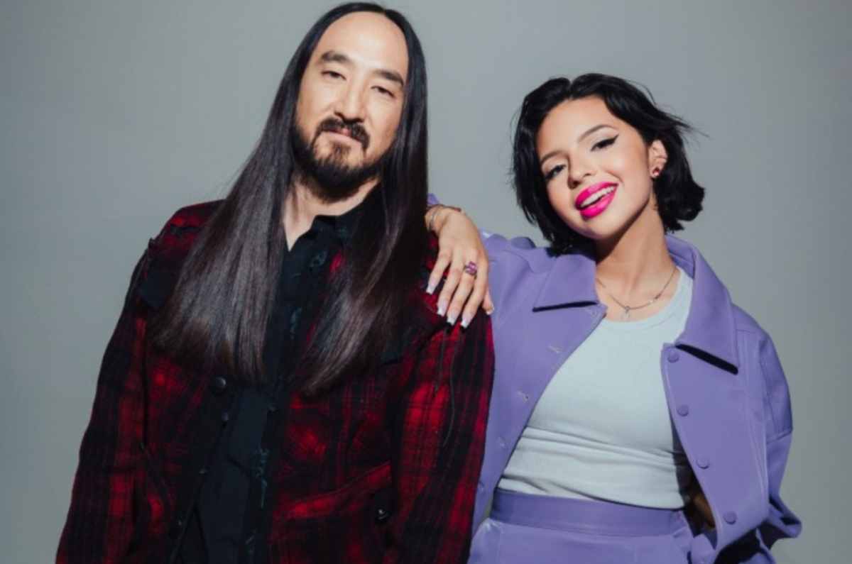 Ángela Aguilar compartió escenario en el EDC México 2024 junto a Steve Aoki