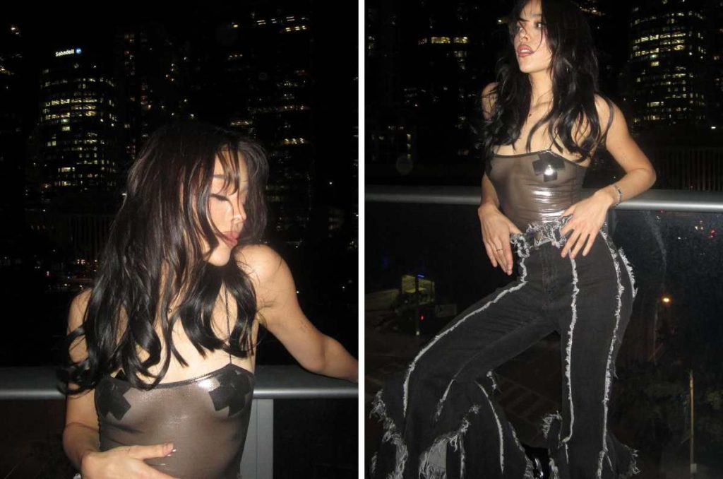 Danna Paola muestra cómo llevar transparencias y lucir sexy y elegante 0