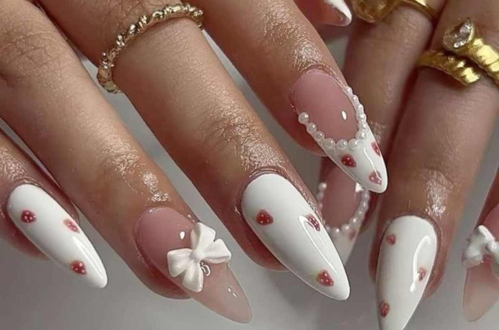 tendencia coquette uñas