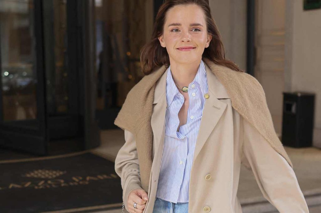 emma watson vestido coquette