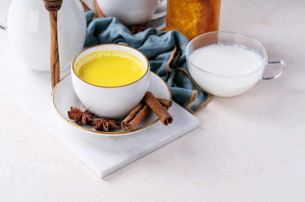 Golden milk fácil (leche dorada) - Receta ORIGINAL