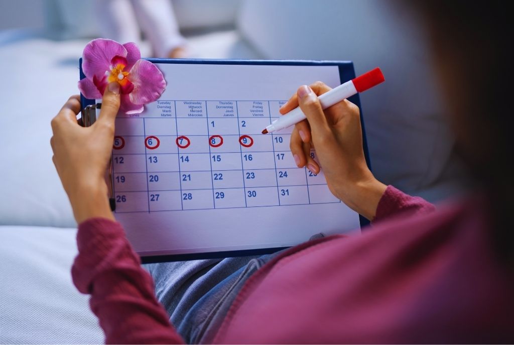 Registro de síntomas para una buena salud menstrual