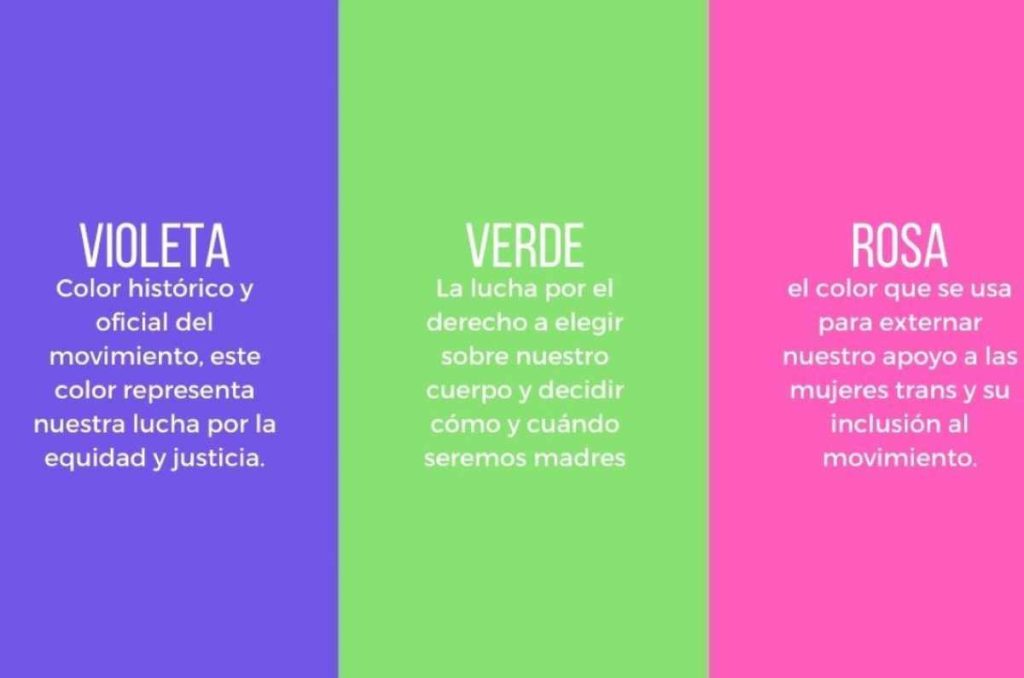 8M: Te explicamos el origen y significado de la bandera feminista 1