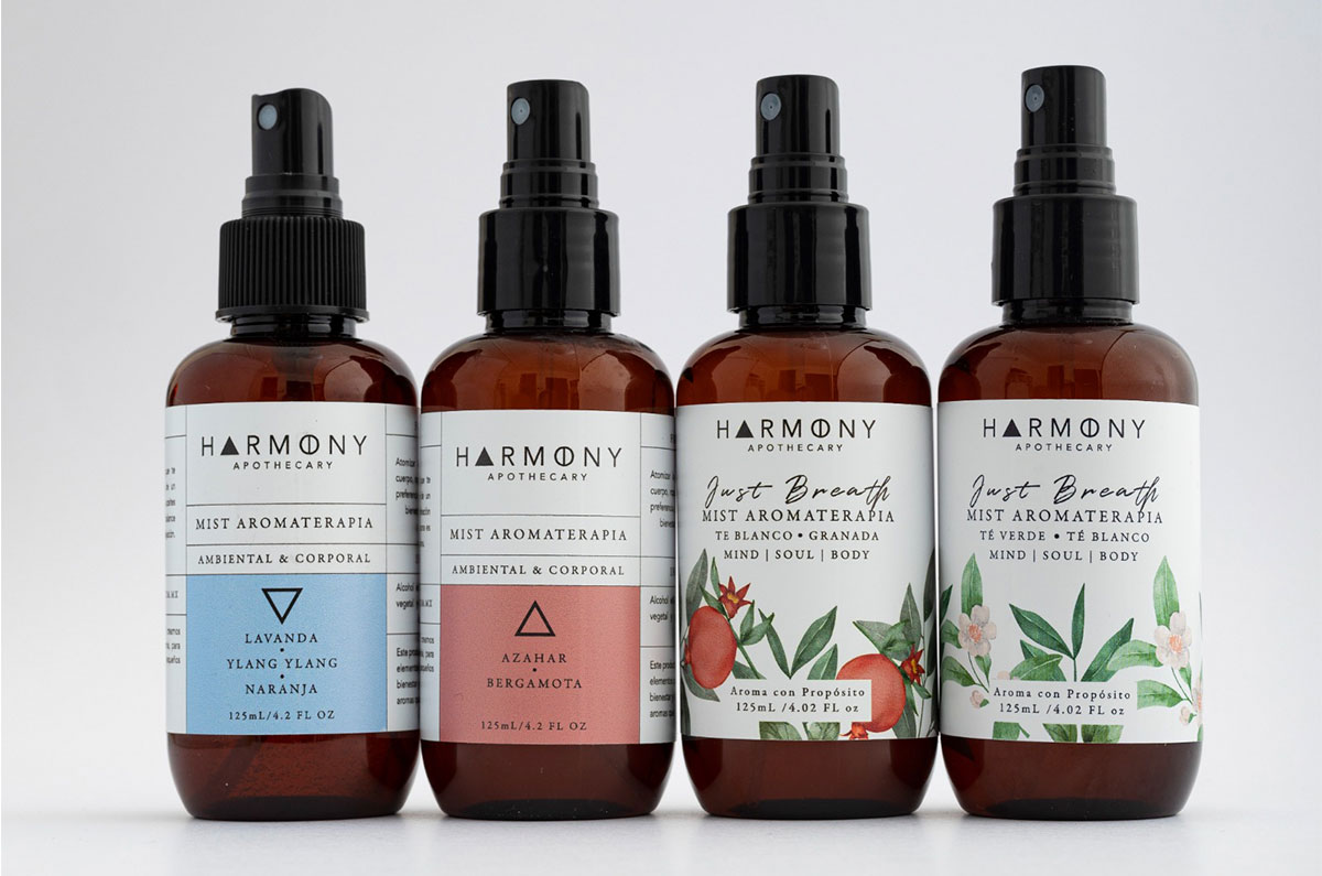 Crea una atmósfera de bienestar con Harmony Apothecary