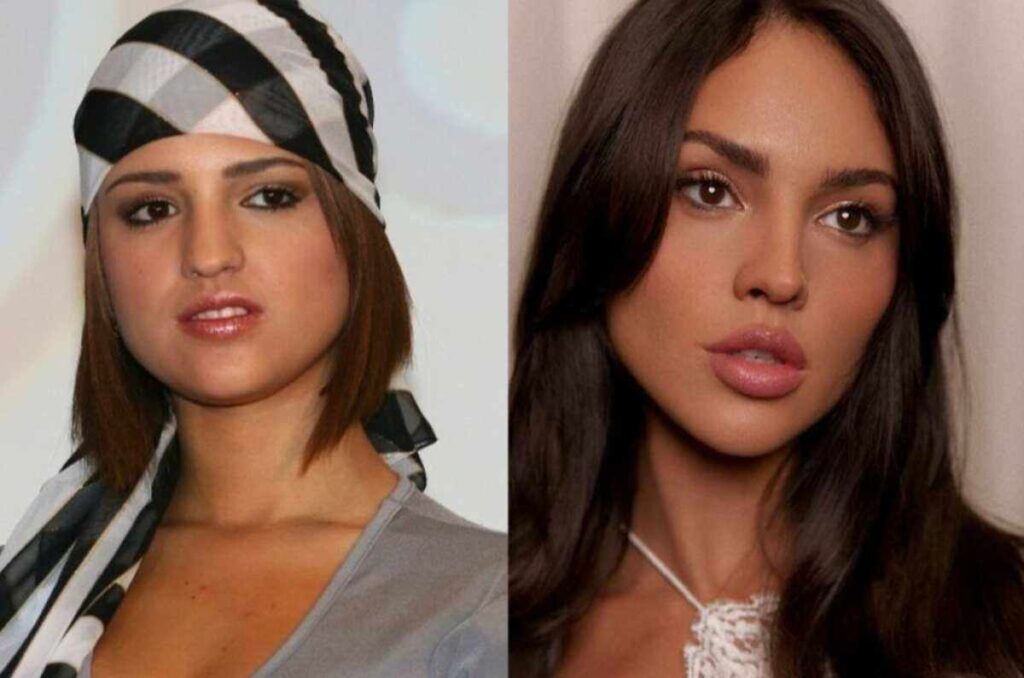 Así lucia Eiza González hace 14 años sin cirugías 1