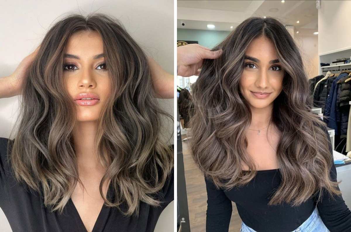 Balayage Beige: el tono de cabello que le va bien a las morenas