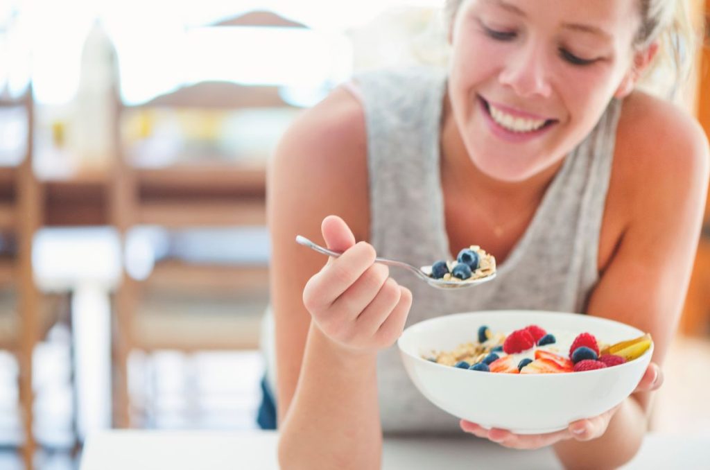 relación con la comida