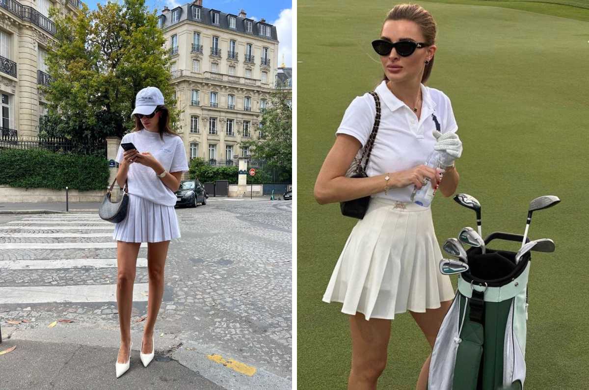 5 outfits tenniscore muy frescos para este verano