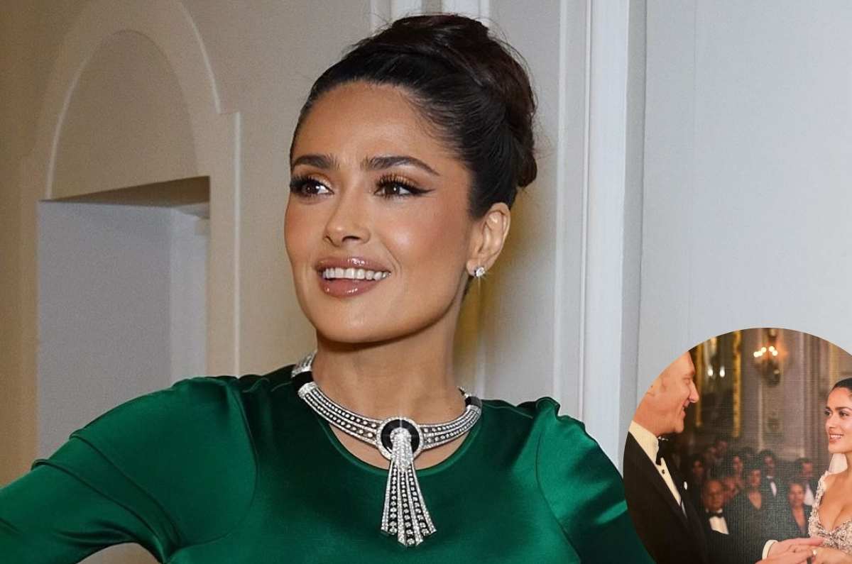 Salma Hayek comparte fotos inéditas de su boda hace 15 años