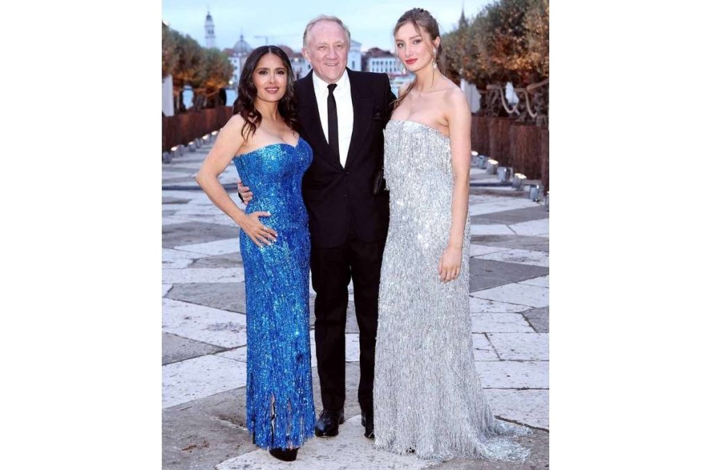 Ella es Mathilde Pinault, la hermosa hijastra de Salma Hayek 0