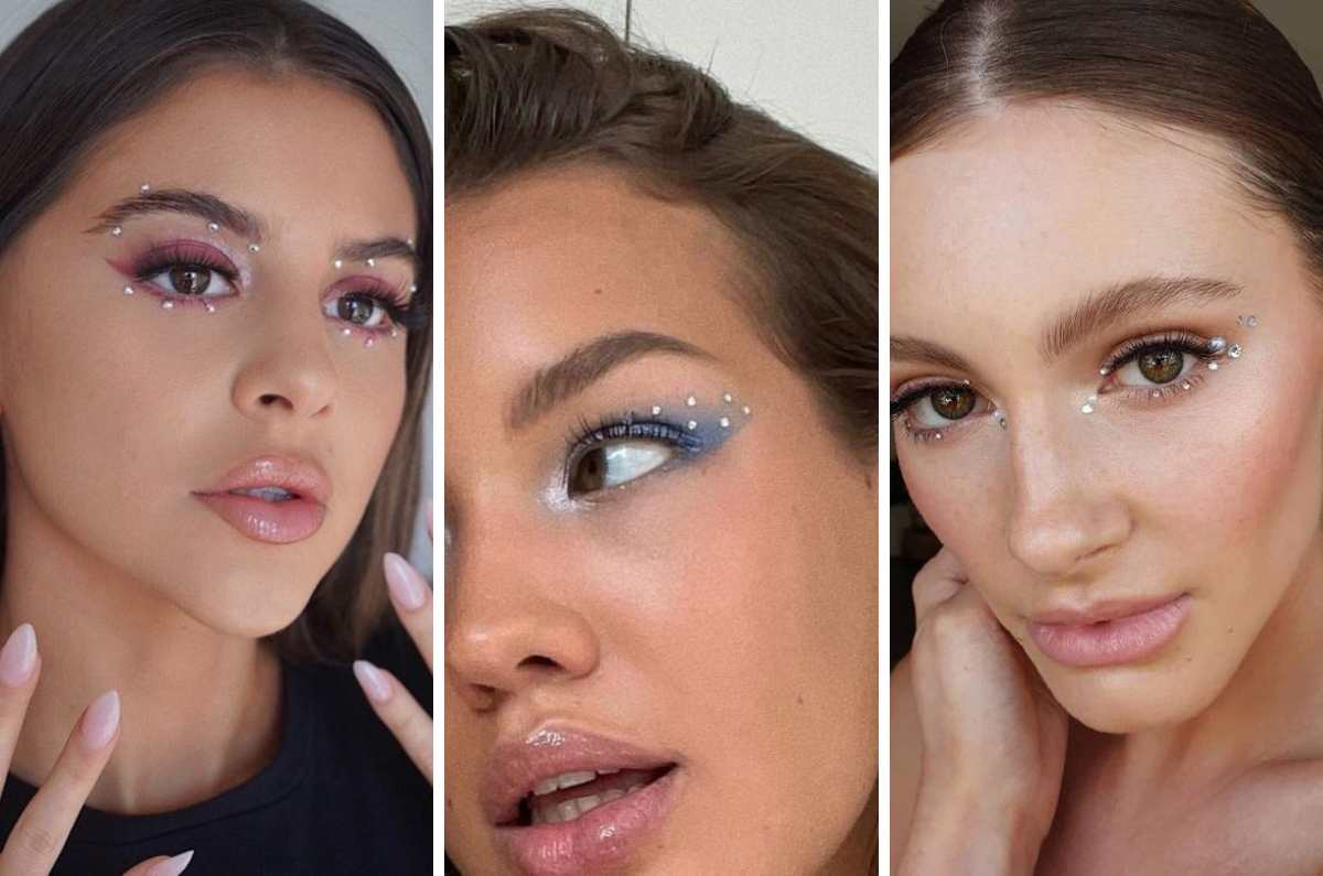 7 formas con las que puedes usar piedritas en el rostro al estilo Euphoria