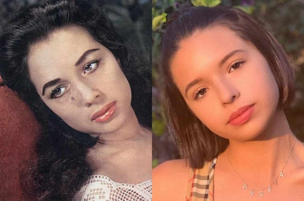 El asombroso parecido de Ángela Aguilar con su abuela Flor Silvestre 0