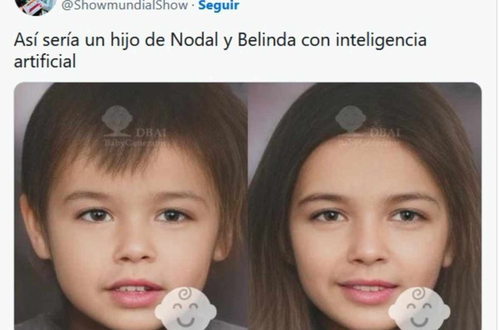 Mira cómo luce la hija de Christian Nodal y Belinda según la inteligencia artificial 2