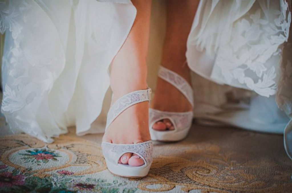 Tendencias en zapatos de novia