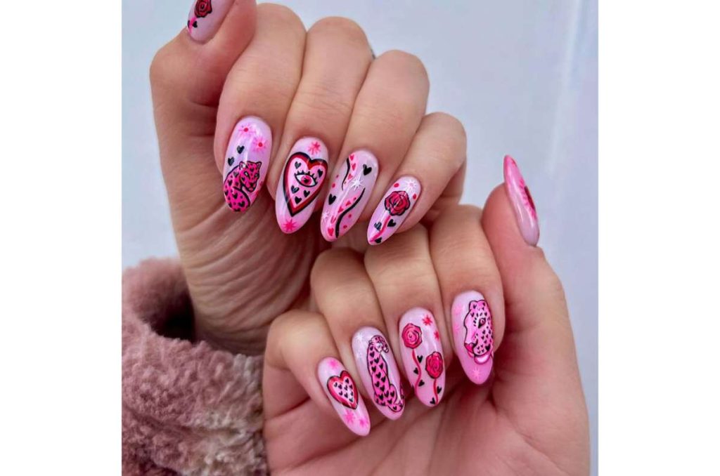 5 formas chic y elegantes de llevar uñas rosas 4