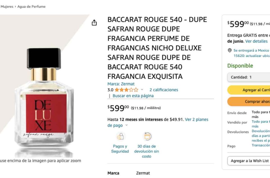 Este es el perfume favorito de Belinda que consigues por menos de $200 4
